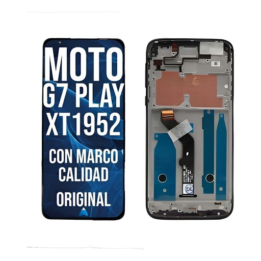 [MOTO G7 PLAY WF] Módulopantalla Display Para Moto G7 Play Con Marco Oled