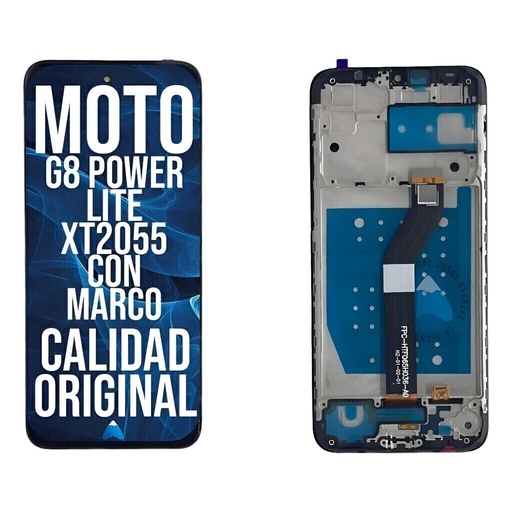 [MOTO G8 POWER LITE WF] Modulo Motorola Moto G8 Power Lite Xt2055 Con Marco Oled