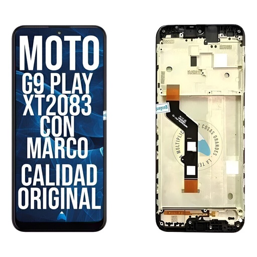 [MOTO G9 PLAY WF] Modulo Pantalla Para Motorola Moto G9 Play Xt2083 Con Marco