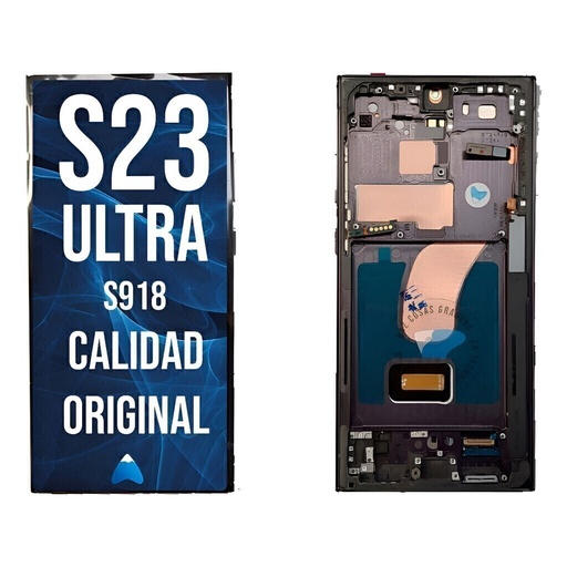 [S23 ULTRA ORI WF] Modulo Samsung S23 Ultra S918 Display Oled Con Marco