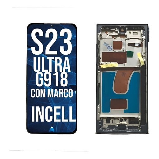 [S23 ULTRA WF INCELL] Modulo Para Samsung S23 Ultra G918 Calidad Incell C/marco