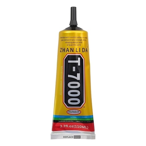 [T-7000] Pegamento T7000 Celulares Pantallas Tactiles 15ml Negro