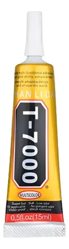 [T-7000] Pegamento T7000 Celulares Pantallas Tactiles 15ml Negro