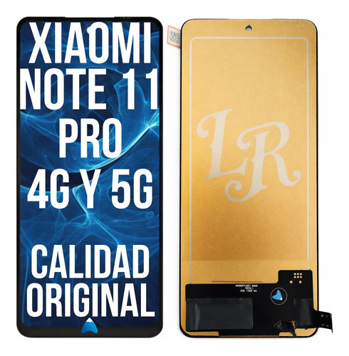 [XIAOMI NOTE 11 PRO 5G] Modulo Para Xioami Note 11 Pro 4g Y 5g - Note 10 Pro 4g