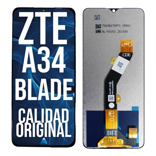[ZTE BLADE A 34] Modulo Pantalla Display Para Zte Blade A34 Ips Lcd