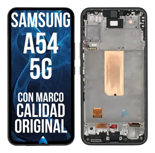 [A54 5G WF] Modulo Pantalla Samsung A54 5g Con Marco Calidad Original Negro