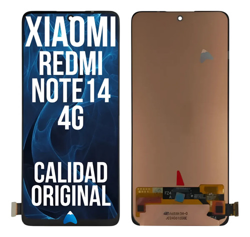 [XIAOMI REDMI NOTE 14 4G] Modulo Pantalla Para Redmi Note 14 4g Calidad Original Negro