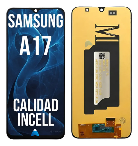 [A17 INCELL] Modulo Pantalla Display Incell Para Samsung A17 A175 A176 Negro